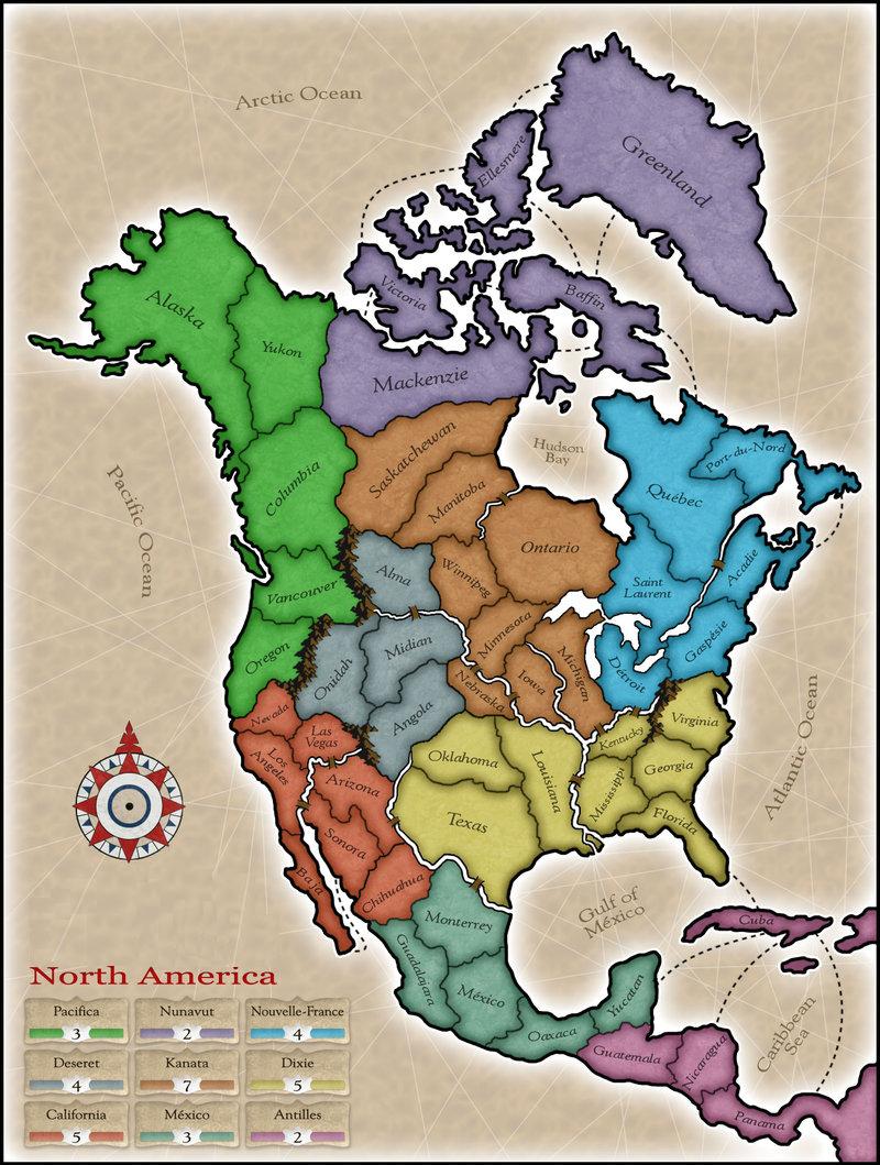 the map
